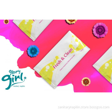 Disposable wet wipes for adults